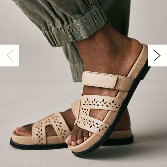 Bibi Lou Beige Cut-Out Sandals - Picture 12 of 12